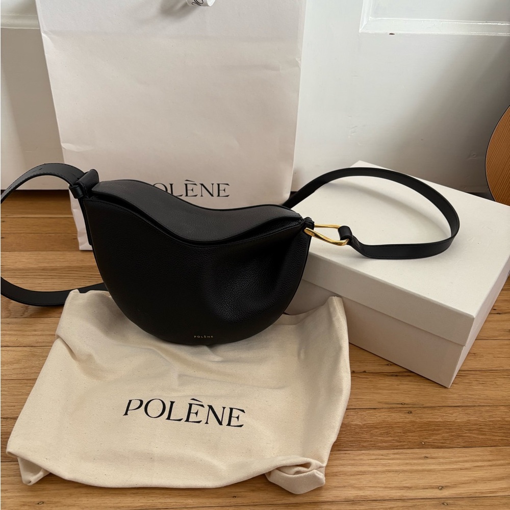 Black Leather Women's Bag